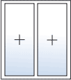 porte fenetre 2 vantaux sans ouverture