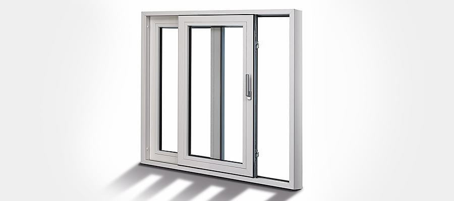 Baie coulissante PVC
