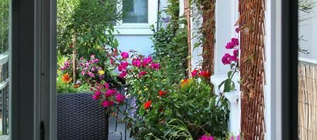 Profitez d'un jardin floral sans être gênés