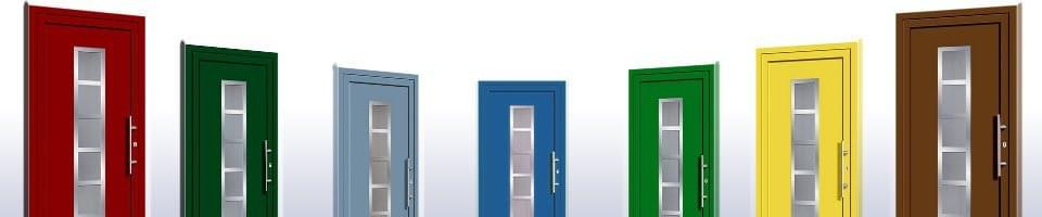 Couleurs de porte