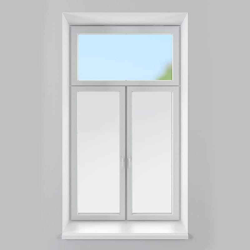 Fourrure d'une fenêtre à deux vantaux