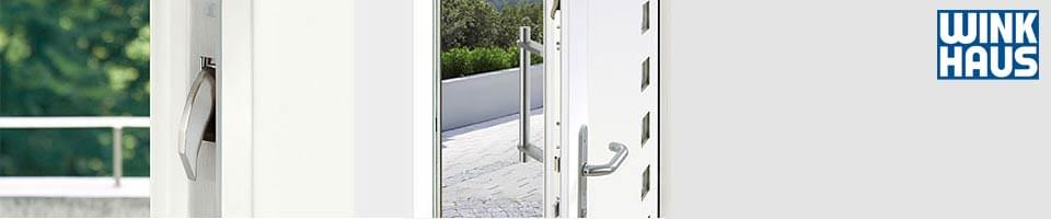 Verrouillage de portes d'entrée en PVC