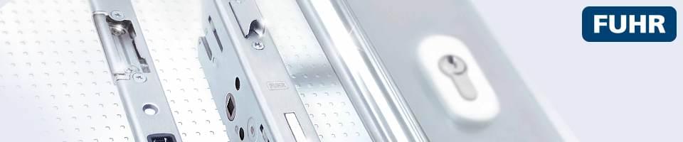 Verrouillage des portes d'entrée alu