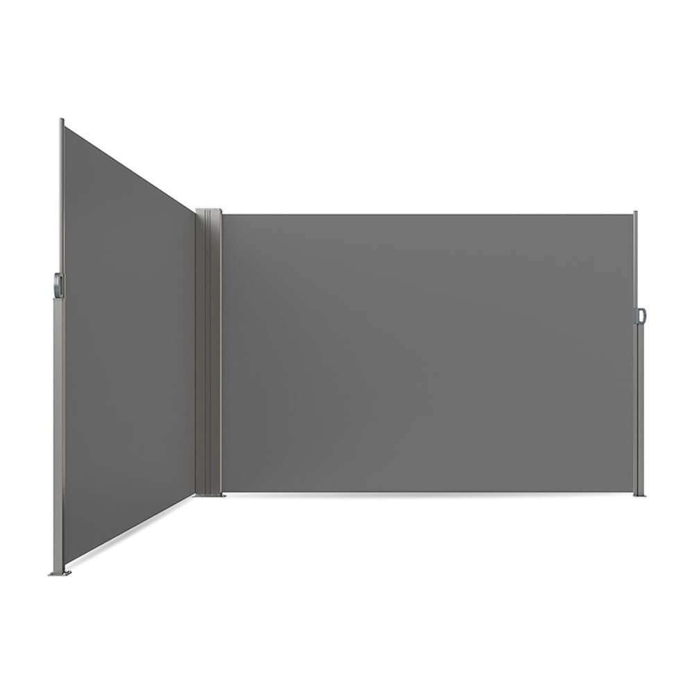 Auvent latéral d'angle 180x620